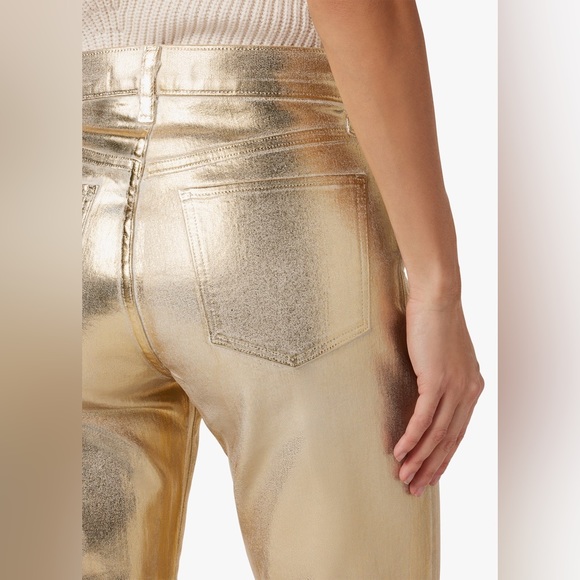 Anthropologie Gold High Rise Jeans - Picture 13 of 15